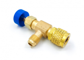 Вентиль с нажимом на ниппель FavorCool FC-34 (M1/4"SAE х F1/4"SAE) Вентиль с нажимом на ниппель FavorCool FC-34 (M1/4"SAE х F1/4"SAE)